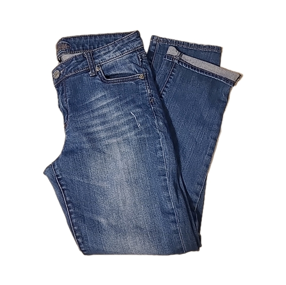 Kut From The Kloth Blue Dark Wash Jeans Size 8 EUC - Picture 9 of 13